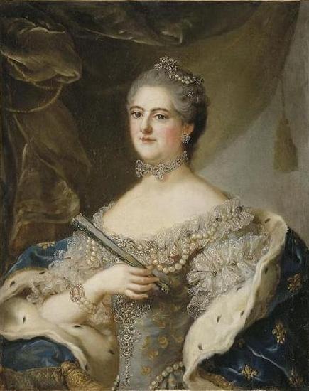 Jean Marc Nattier Mademoiselle de Sens oil painting picture